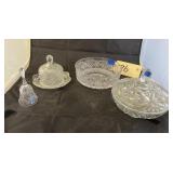 4 Pcs - Cheese Bowl Dish - Bell - Candy Dish