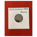 1893 Indian Head Penny