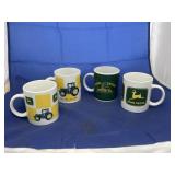 4 - John Deere Mugs - NIB
