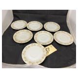 Spring Garden Tea Plates
