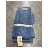 5 Pr Levi 550 Denim Jeans Sz 28x30