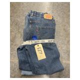 5 Pr Levi 550 Denim Jeans Sz 29x29