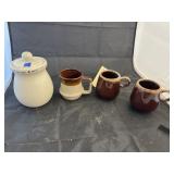 McCoy Mugs & Small Canister