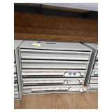 Metal Nuts & Bolts Storage Cabinet w/Contents