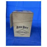 Wood Ben Bey Crystals Cigar Box