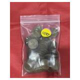 Approx 100 Wheat Pennies - Mixed Dates