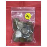 Approx 100 Wheat Pennies - Mixed Dates