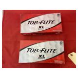 2 Pcs Top Flite XL Distance Golf Balls - NEW