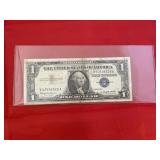 1957 Silver Certificate Dollar