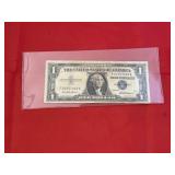 1957 Silver Certificate Dollar