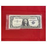 1957 Silver Certificate Dollar