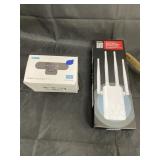 2 Pcs - USB Web Cam & WIFI Extender