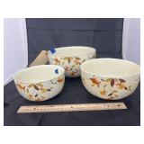 Jewel Tea 3 Nesting Bowls