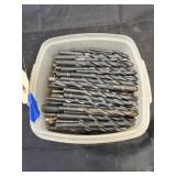 Box of Assorted Drill Bits