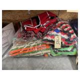 Pile of Assorted Blankets - Afghans & Throws