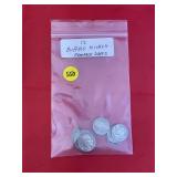 12 Buffalo Nickels - Legible Dates