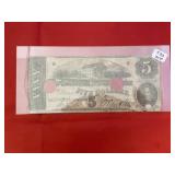 Confederate $5