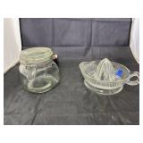 Juicer & Glass Canister