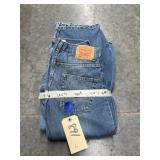 6 Pr Levi 569 Denim Jeans Sz 26x26