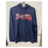 Nike Braves Hoodie Sz L
