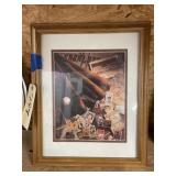Framed Baseball Pic