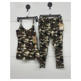 Ladie's Tank Top & Leggings Sz M - NEW