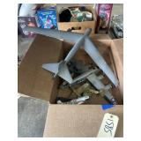 Assorted Model Airplanes in box