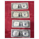 4 - 1957 Silver Certificates