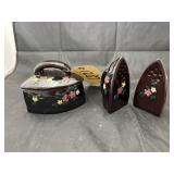 3 Pcs - Salt/Pepper & Matching Covered Dish