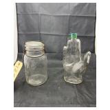2 Pcs - Atlas Jar & Hand Jar