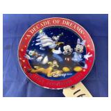 Disney 10th Anniv Collector's Plate