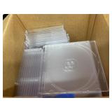 Box of Empty CD Cases