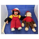 2 - Plush Monkeys