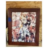 Framed OU Football Pic #88 Signed