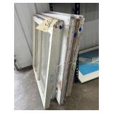 5 Pcs - Windows w/Wooden Frames 28"x28"