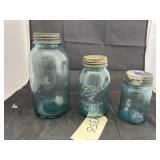 3 - Ball Blue Jars
