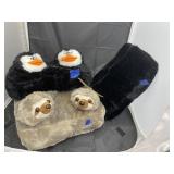 3 - Assorted Footwarmers