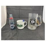 3 Pcs - Bears Head Glass Mug - Coffee Mug