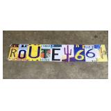 Route 66 Metal Street Sign 5x24 - NEW