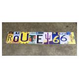 Route 66 Metal Street Sign 5x24 - NEW