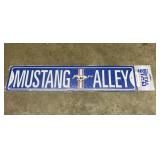 Metal Street Sign - 5x24 - Mustang - NEW