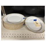 Noritake Ivory China Plates & Platter