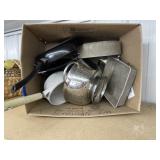 Assorted Cookware - Skillets - Colander