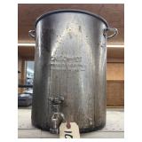 Metal Cooking Pot w/Spigot - no lid