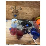 Candle Holder - Perfume Bottle - Small Glasses