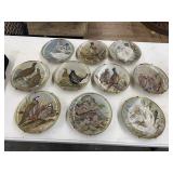 10 - Decorative Bird Plates