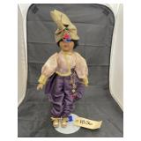 Porcelain Doll on Stand