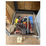 Wire Basket w/Staple Gun - Screwdrivers