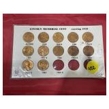 Lincoln Cent Set