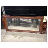 Framed Wall Mirror 43"
